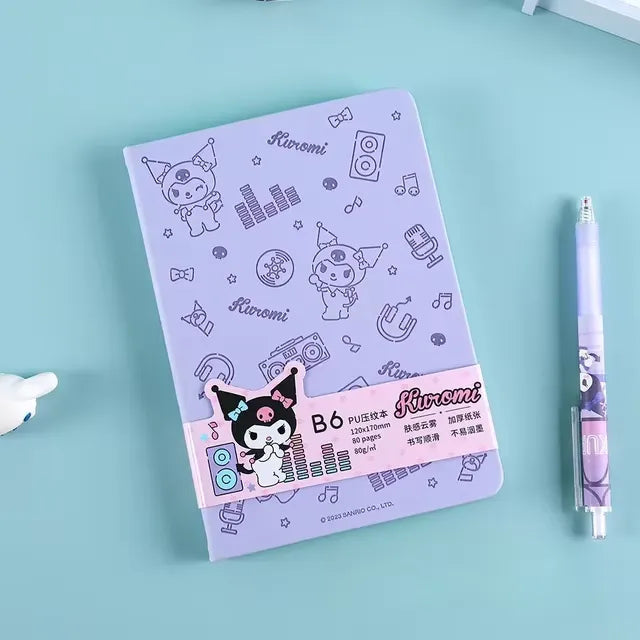 Sanrio A5 My Melody Kuromi Cinnamoroll Pocchaco Notebooks