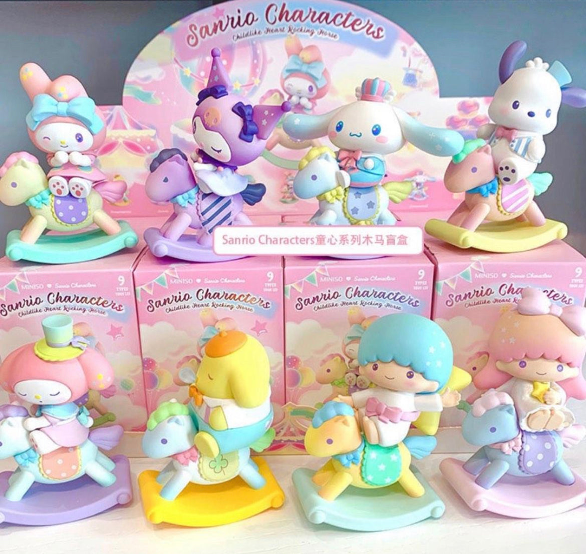 Sanrio Rocking Horse figures