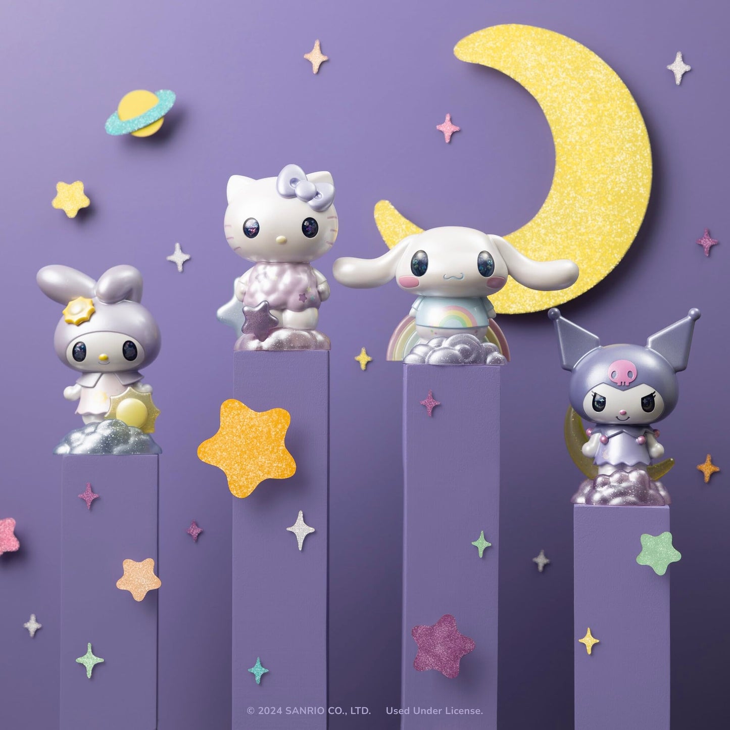 Sanrio Dreamland Series 1 Premiere Kuromi and My Melody 4” Figures