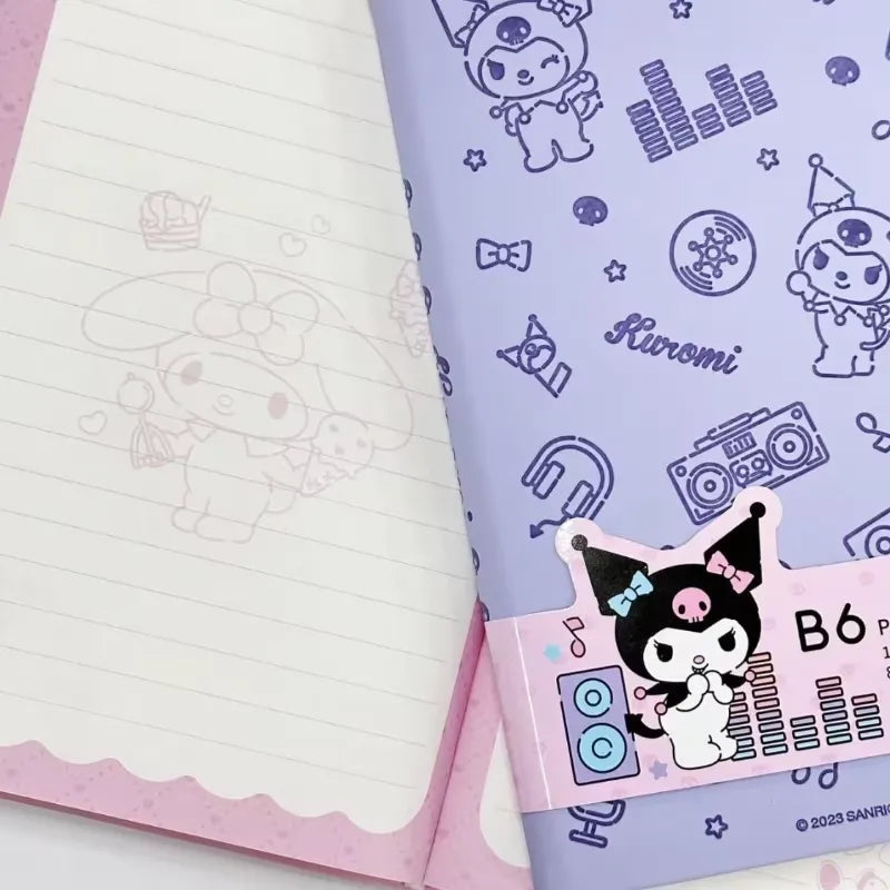 Sanrio A5 My Melody Kuromi Cinnamoroll Pocchaco Notebooks