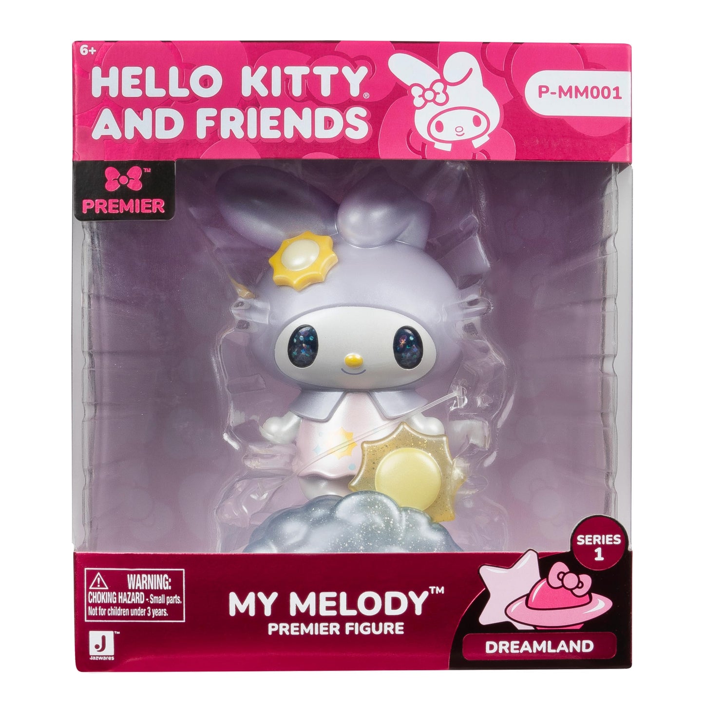 Sanrio Dreamland Series 1 Premiere Kuromi and My Melody 4” Figures