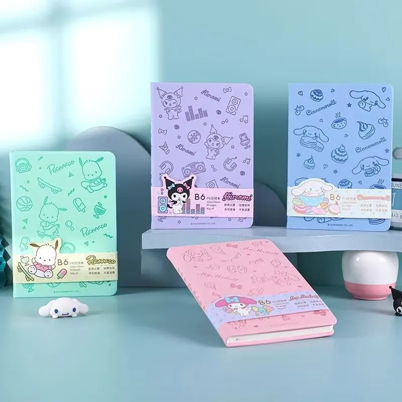 Sanrio A5 My Melody Kuromi Cinnamoroll Pocchaco Notebooks