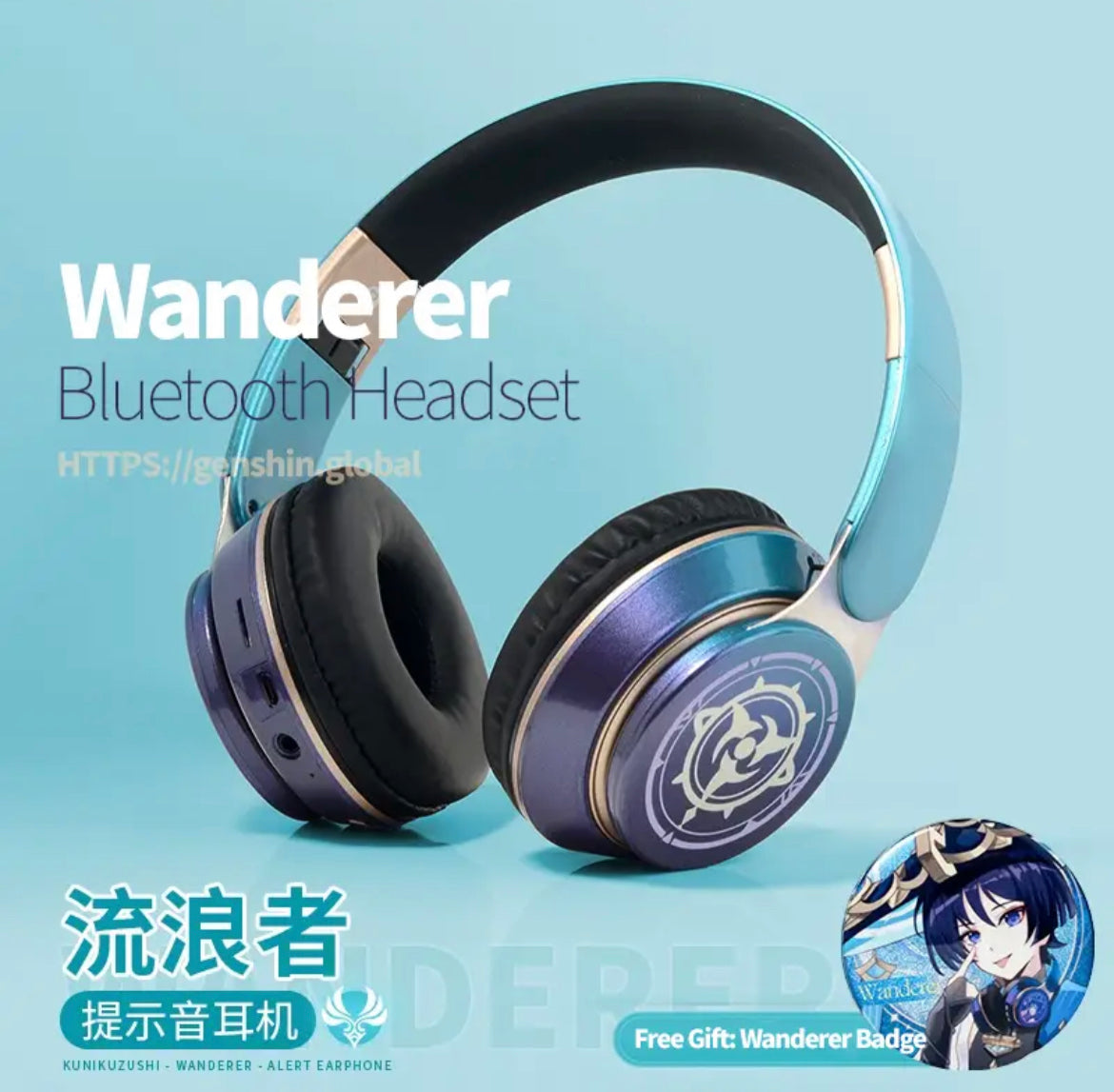 Genshin Impact: Scaramouche Headphones