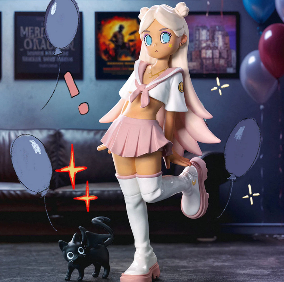 POP MART Peach Riot Rise Up Series Blind Box Confirmed Style