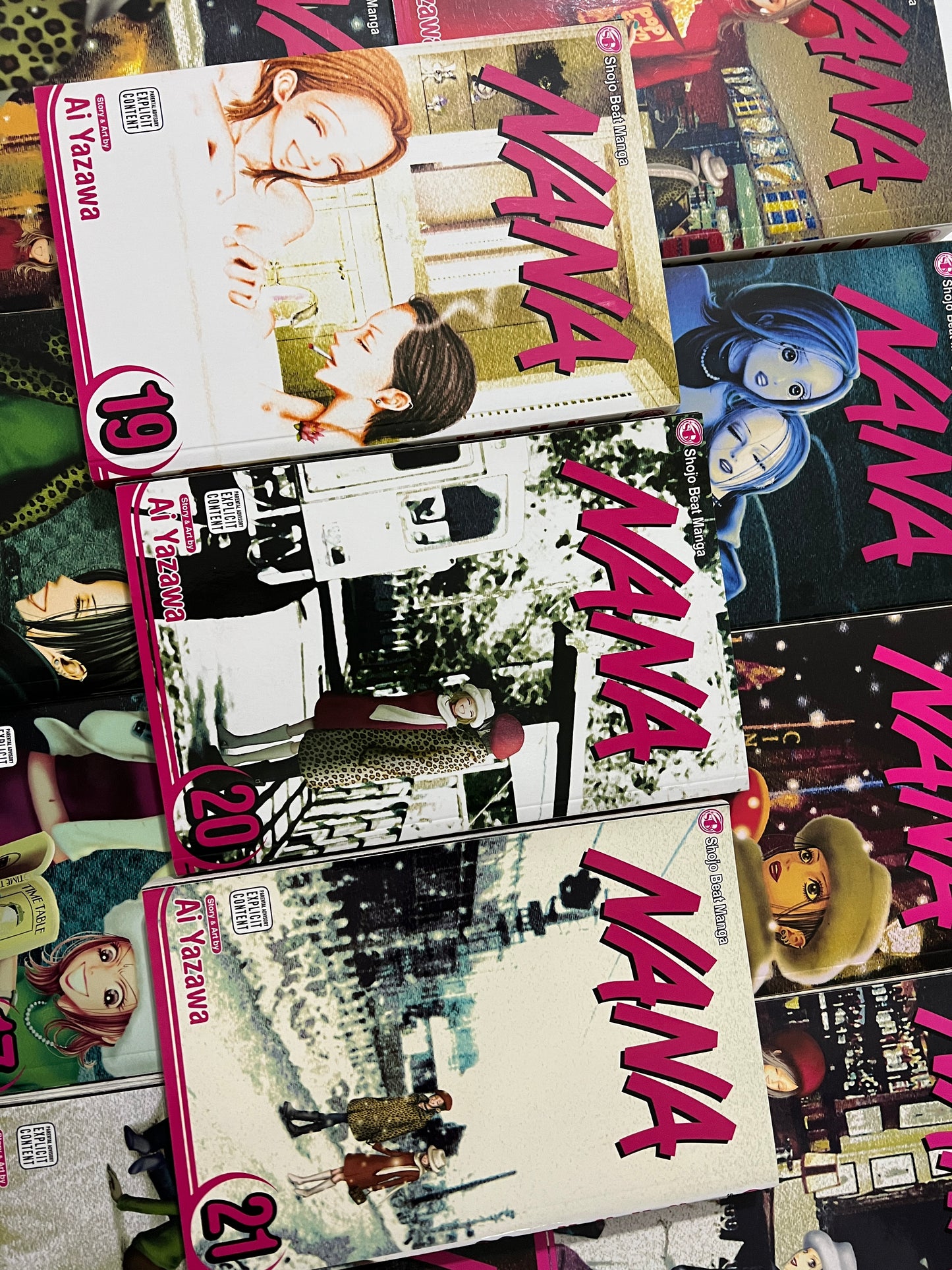Nana Manga Set Volumes 11-21 (RARE)
