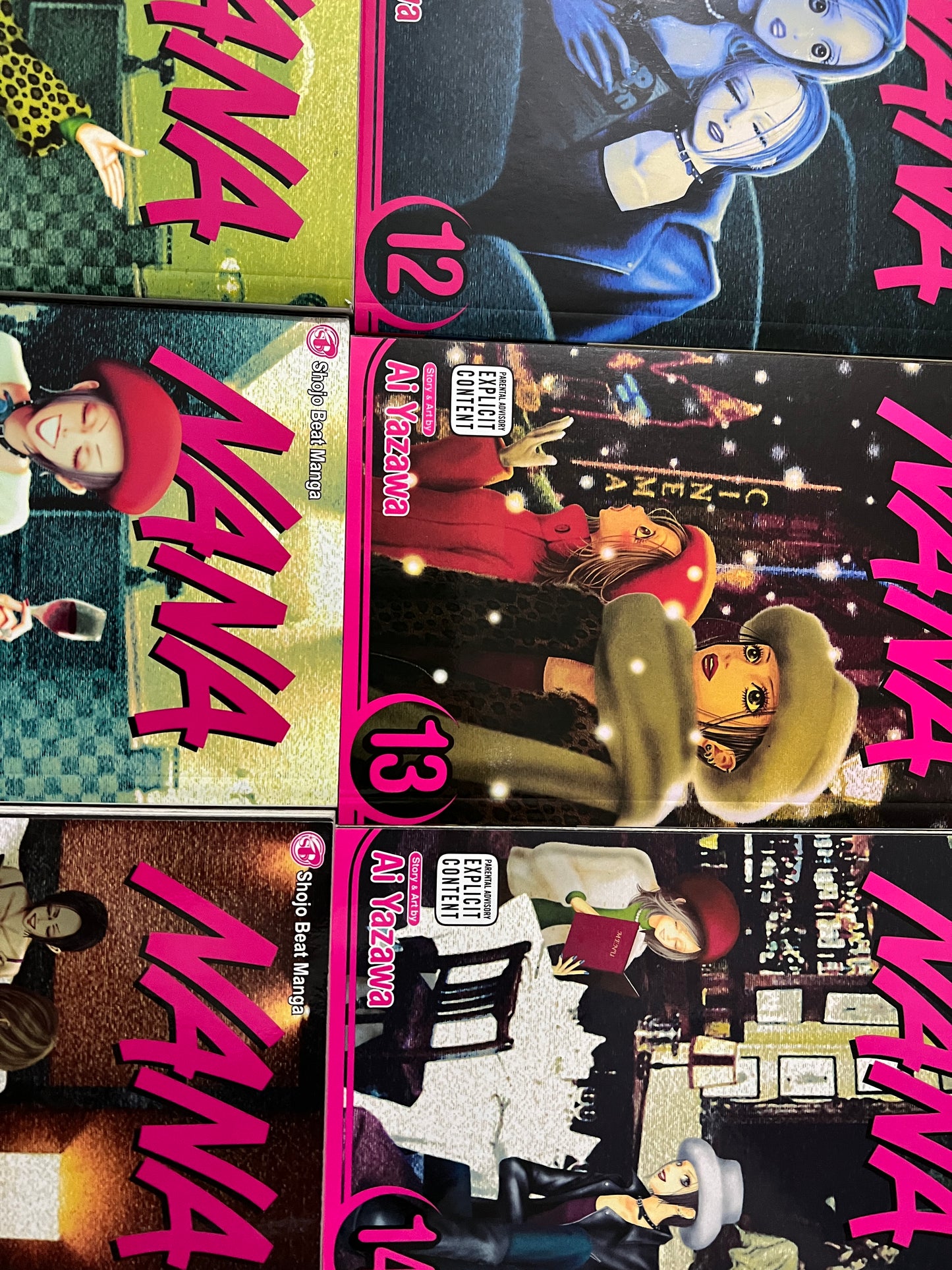 Nana Manga Set Volumes 11-21 (RARE)