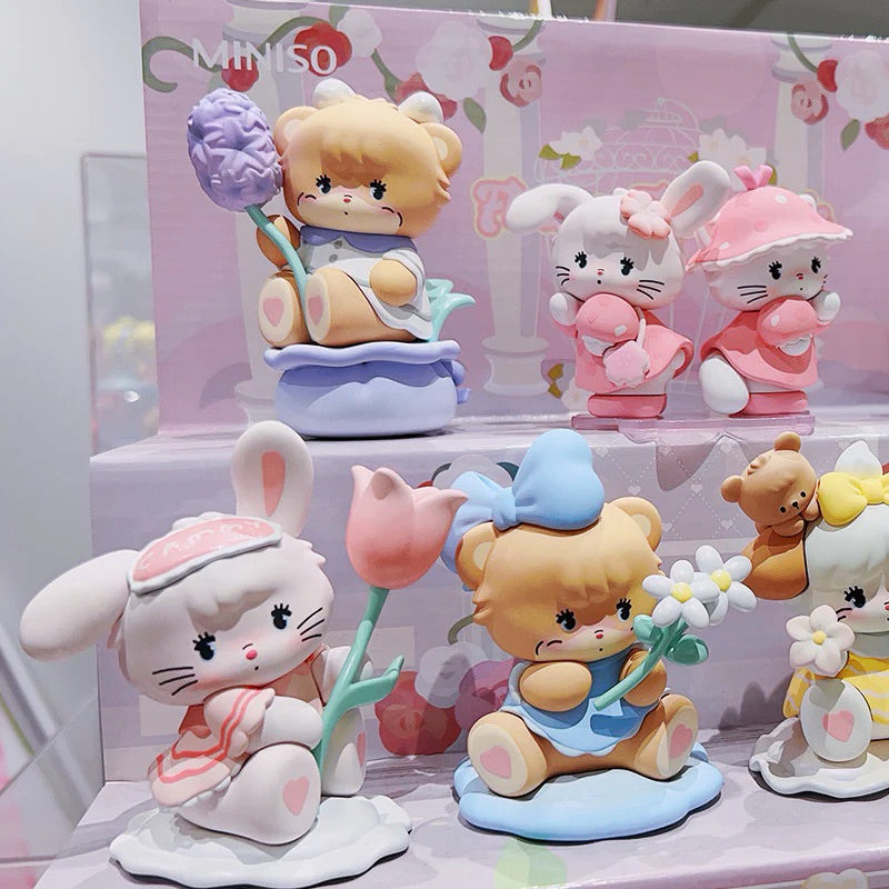 Mikko Flower Series Blind Box Figures by Miniso