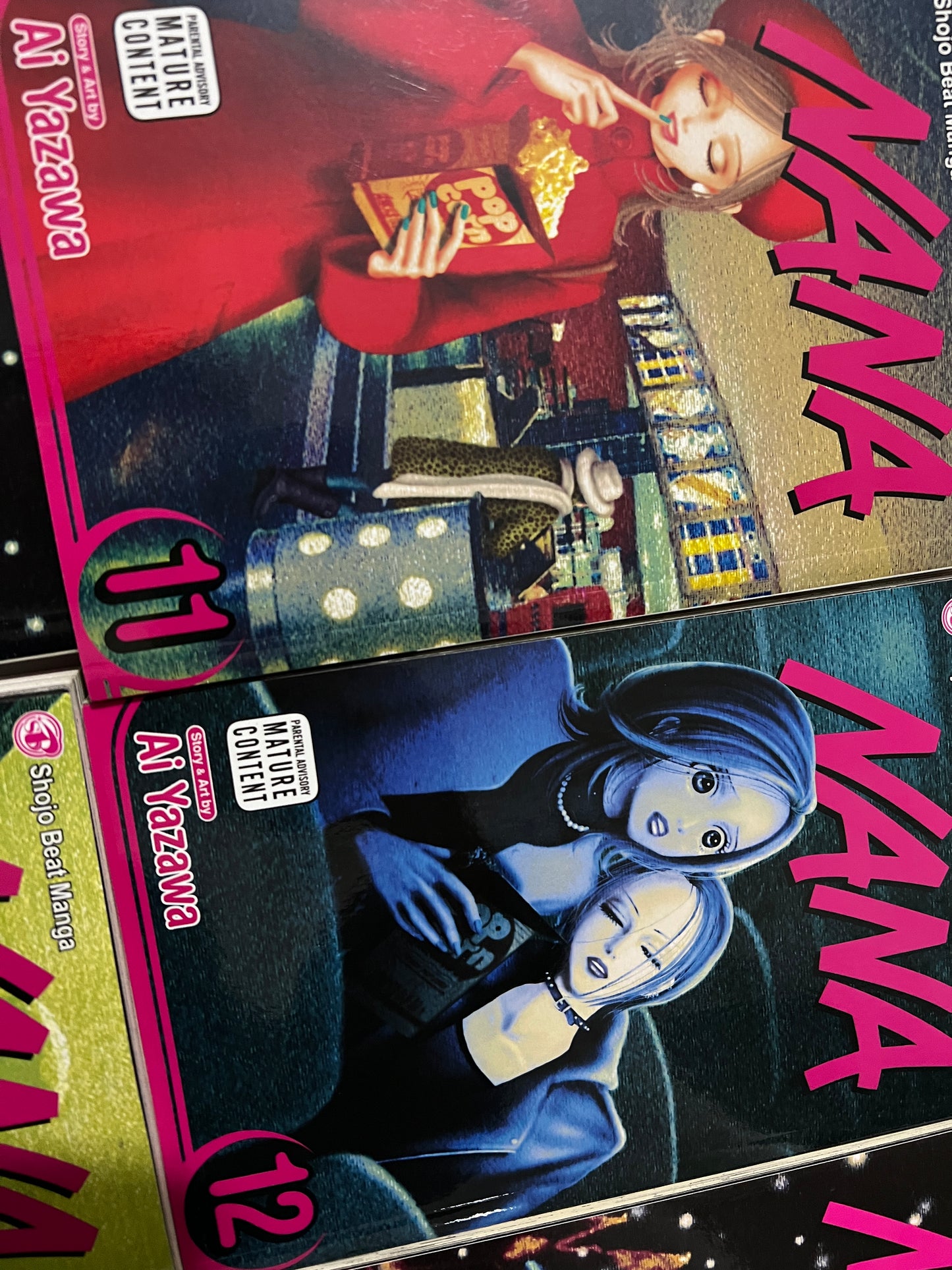 Nana Manga Set Volumes 11-21 (RARE)