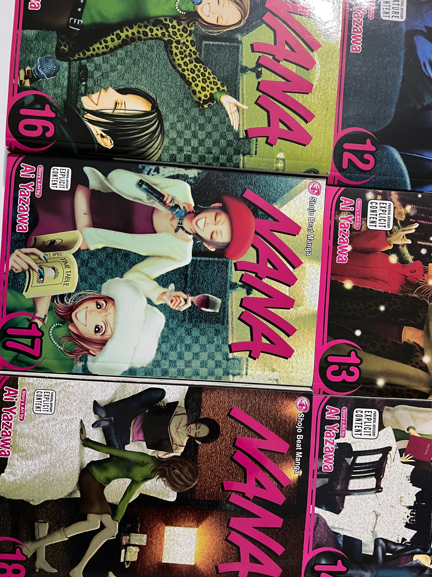 Nana Manga Set Volumes 11-21 (RARE)