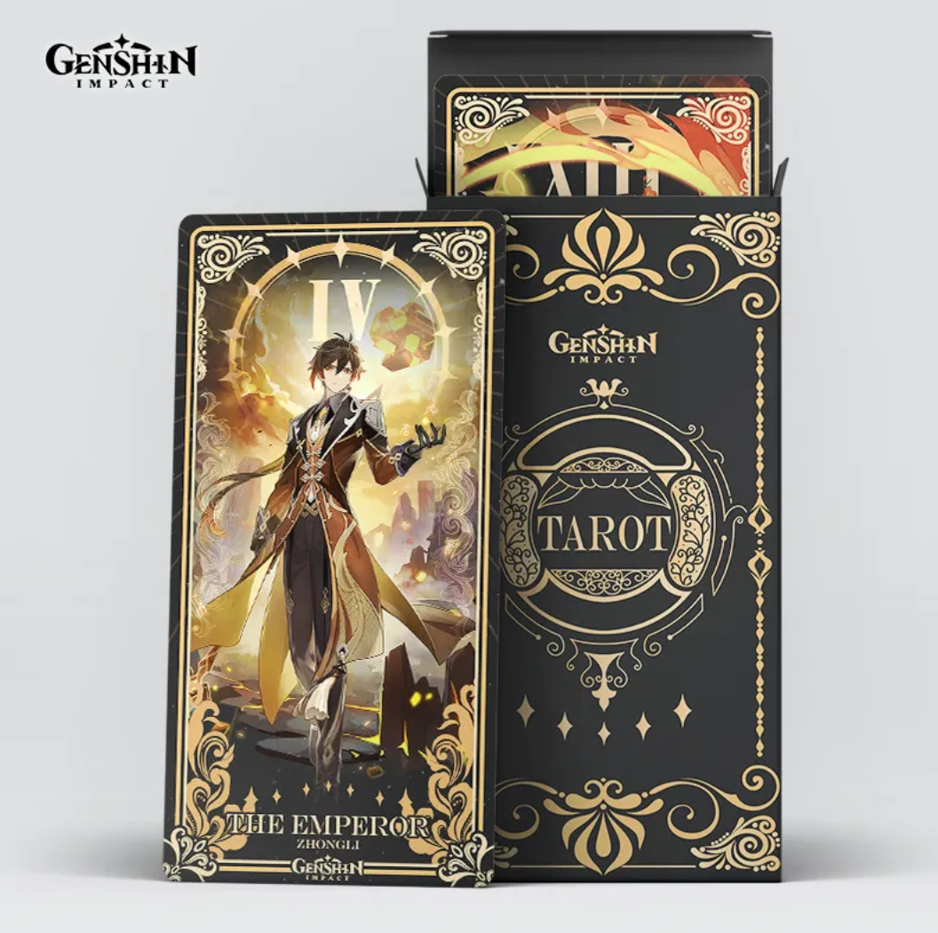 Genshin Impact: Tarrot Deck Cards