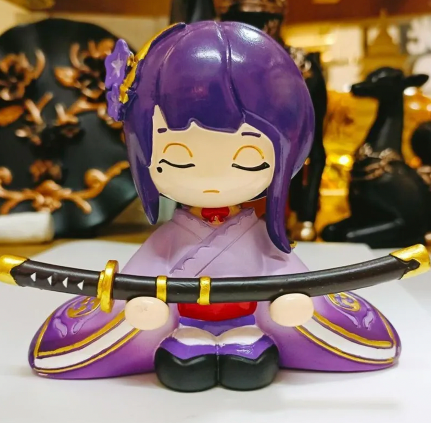 Genshin Impact: Raiden Shogun Ceramic Statue