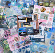 Aesthetic y2k retro Nature Themed Collage Sticker Cutout Book 50 pages/book scarpbook