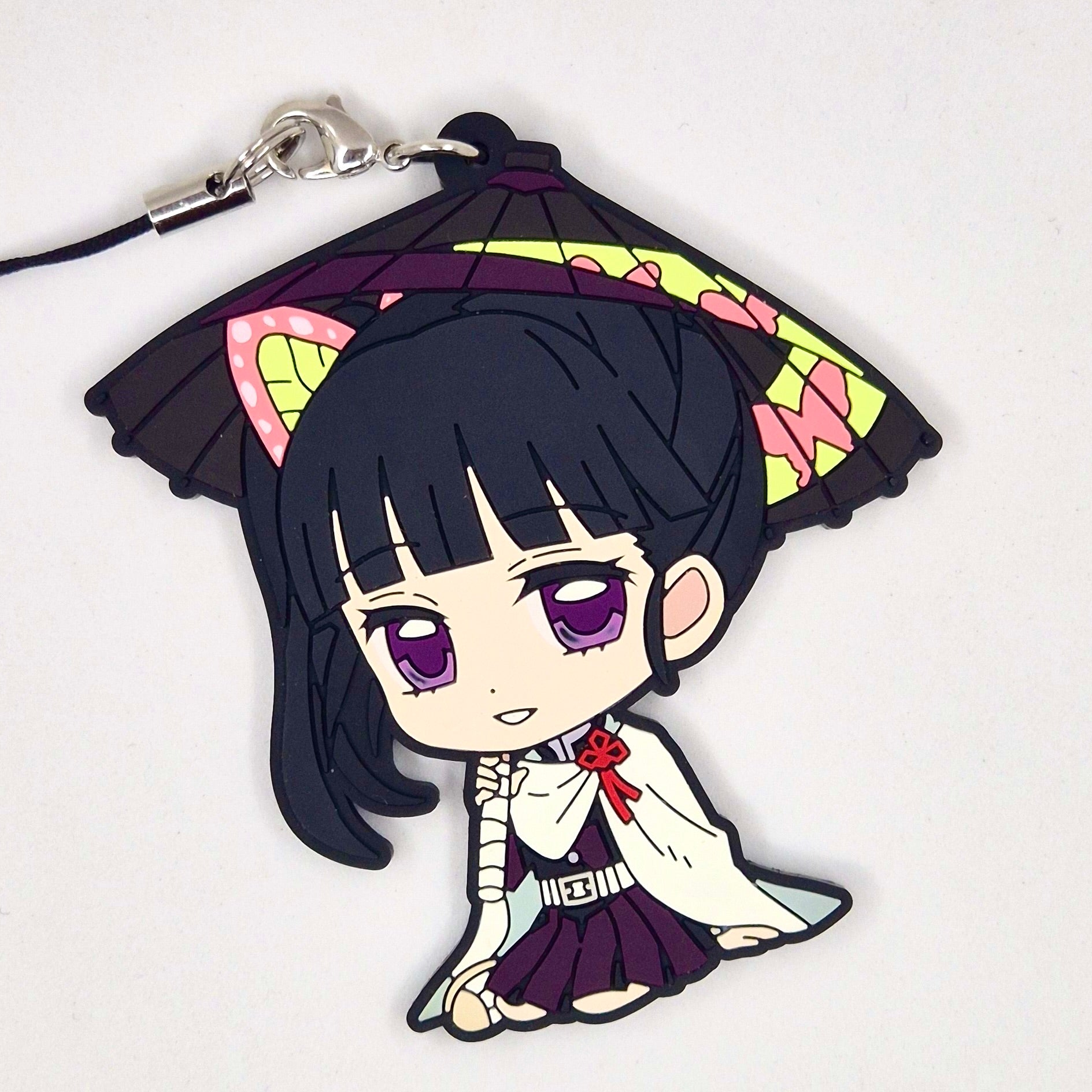 Demon Slayer Official Kanao Rubber Keychain