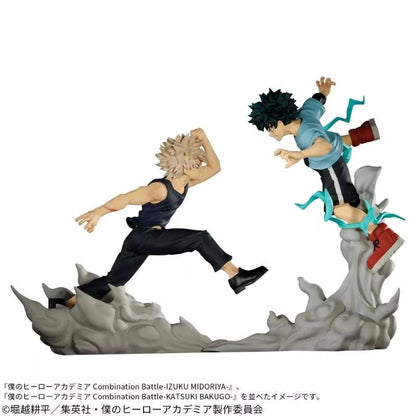 My Hero Academia Bakugo vs Midoriya Combat Battle figures set of 2