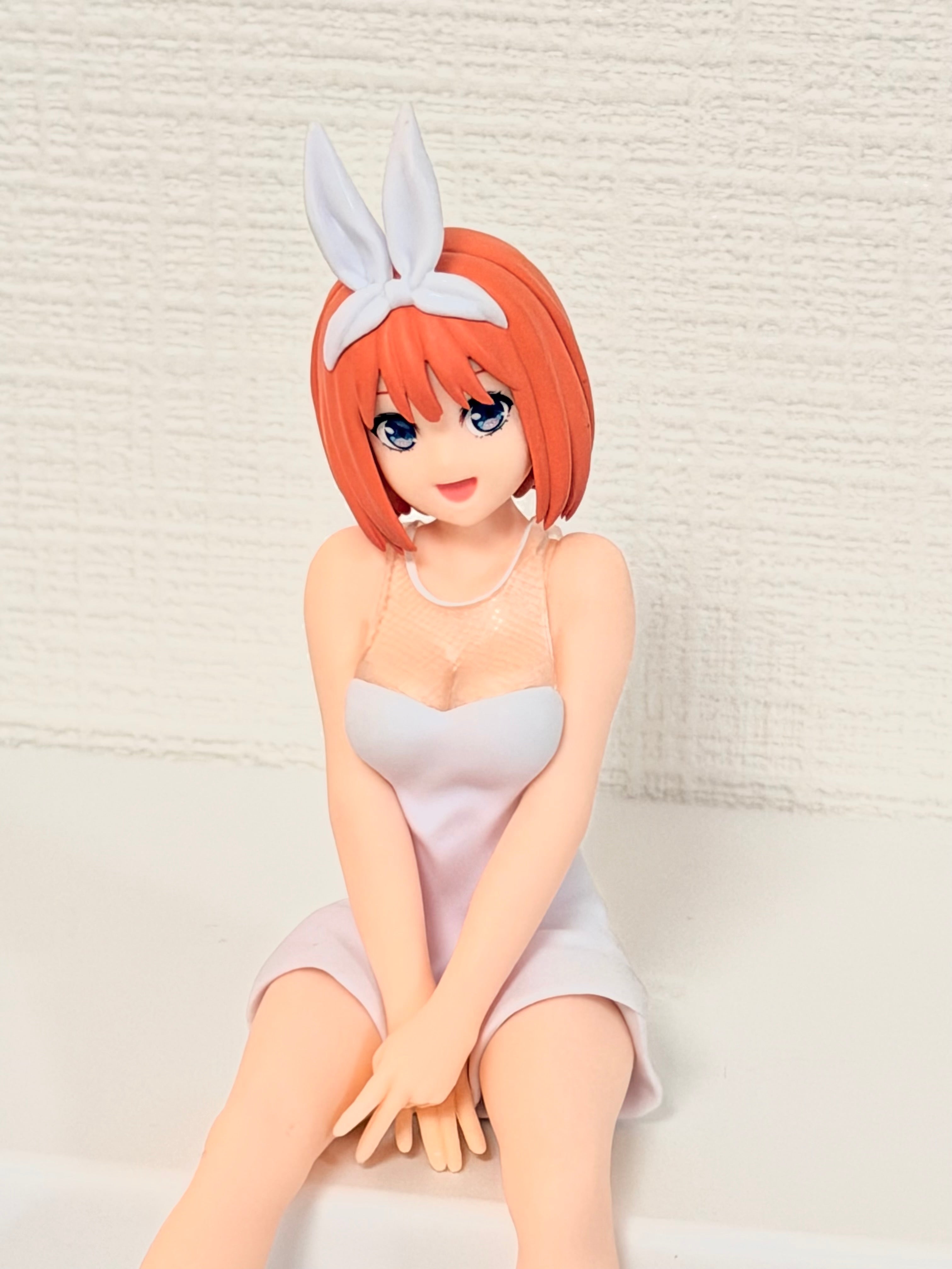NO BOX The Quintessential Quintuplets Yotsuba Chokonose Premium Figure by SEGA