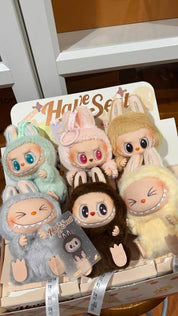 The Monsters  Labubu Have A Seat Blind Box Plush Keychain By Pop Mart