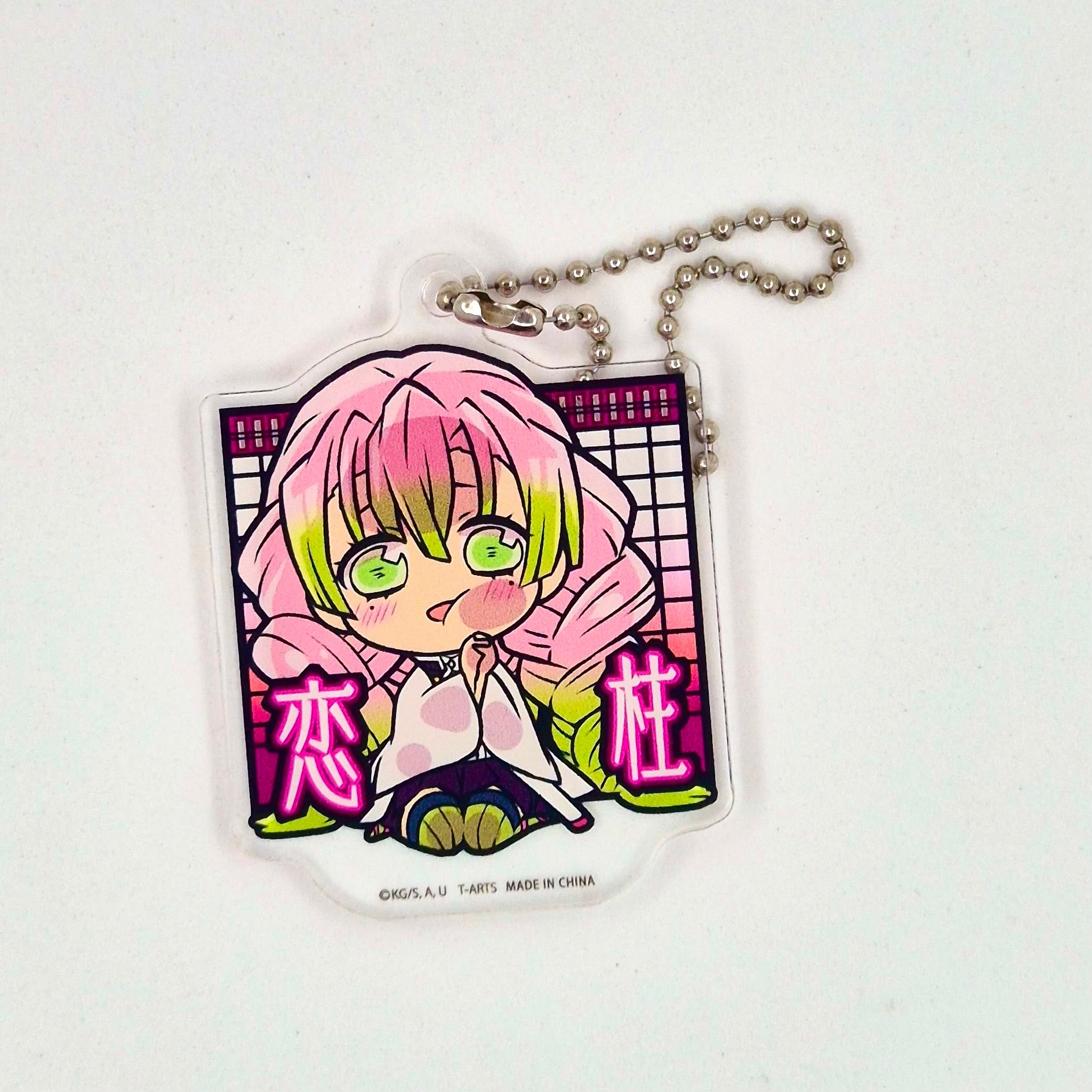 Demon Slayer Official Kanroji Mitsuri acrylic keychain