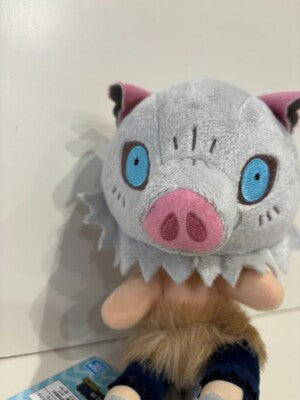 Demon Slayer Inosuke Official Mask Version Plush JP