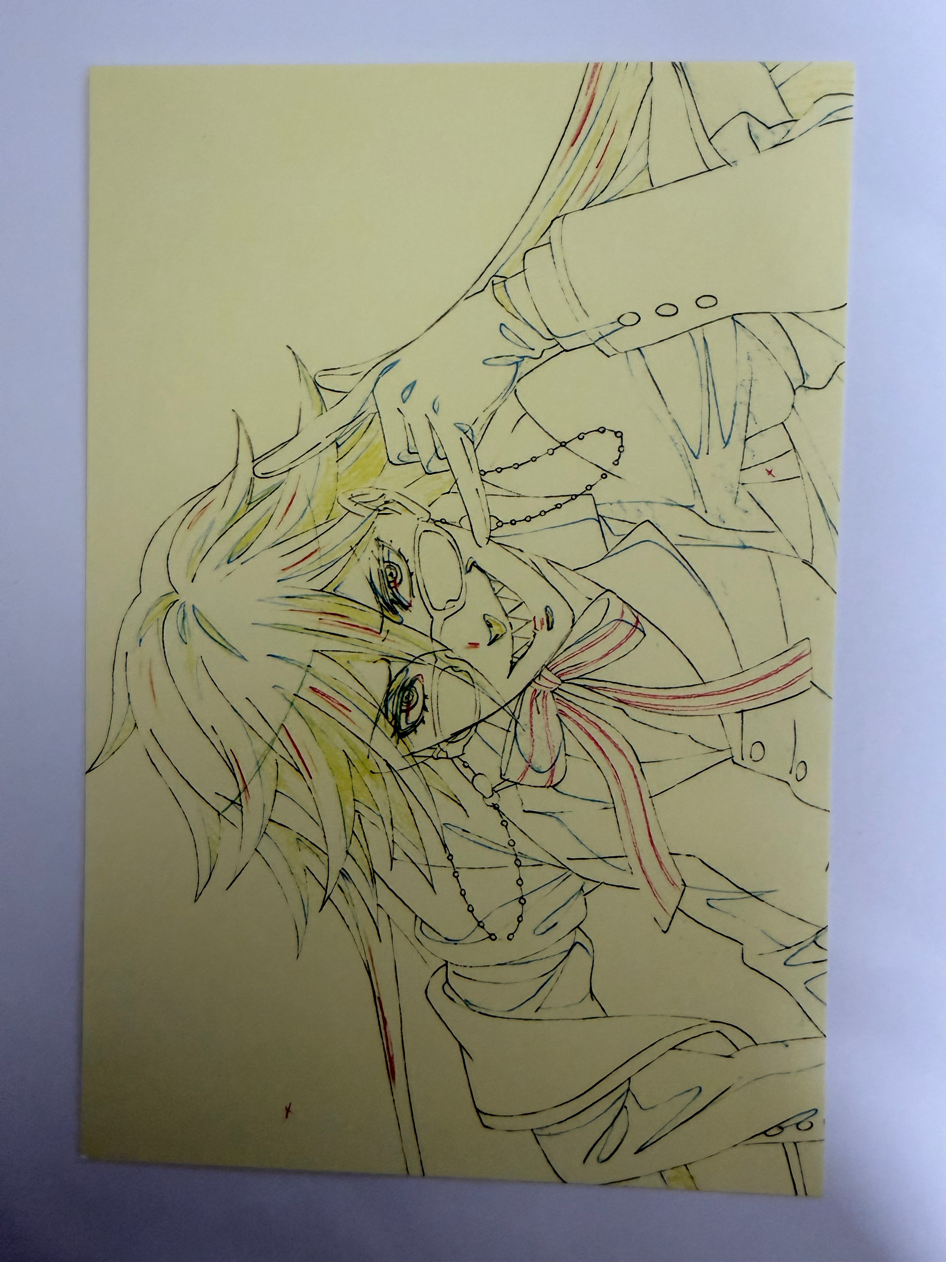 Kuroshitsuji Black Butler Official Postcard 261781 Grell