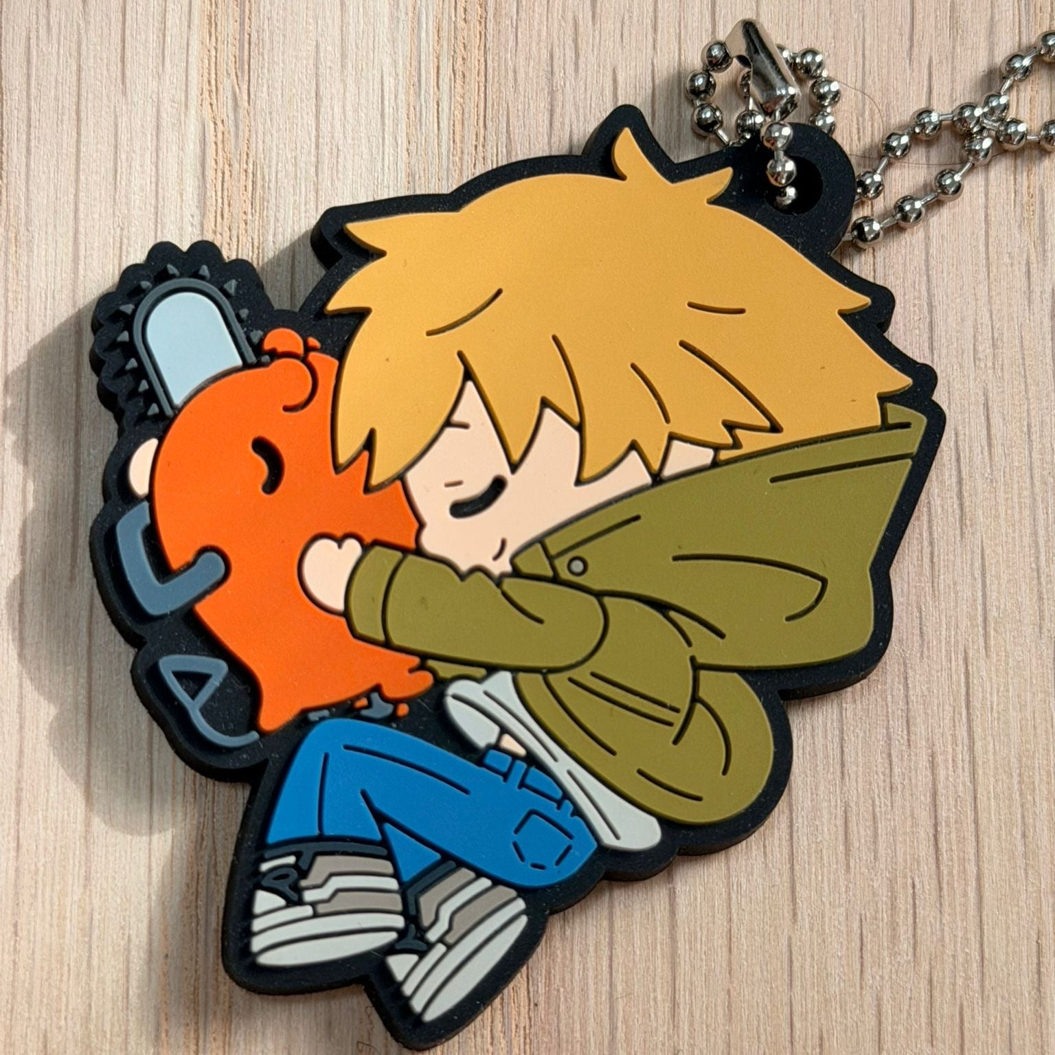 Chainsaw Man rubber keychains by Takara Tomy A.R.T.S