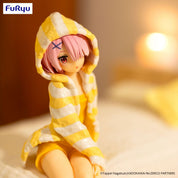 Re:Zero Starting Life in Another World Ram (Room Wear Yellow Color Ver.) Noodle Stopper Figure BY FURYU Re Zero