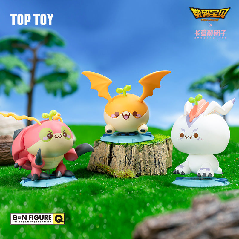 Digimon x Budding Pop Blind Box Figures