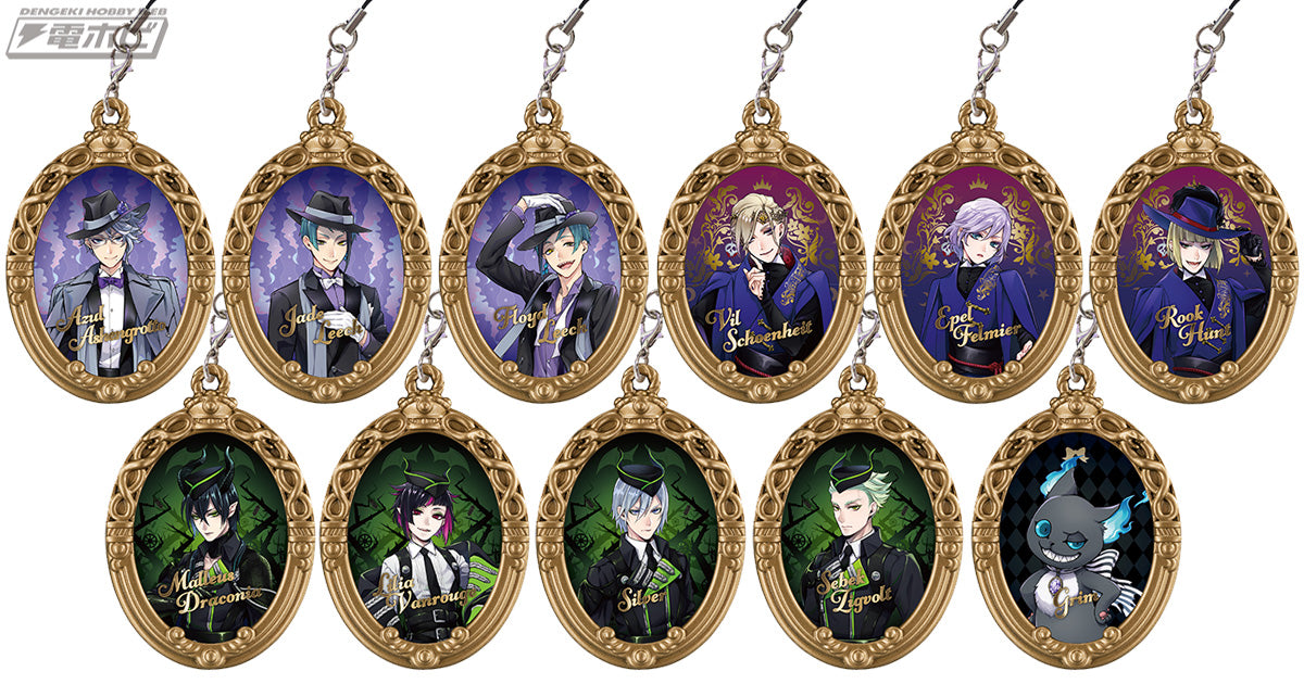 Disney Twisted Wonderland Vil Acrylic Keychain Charm Frame