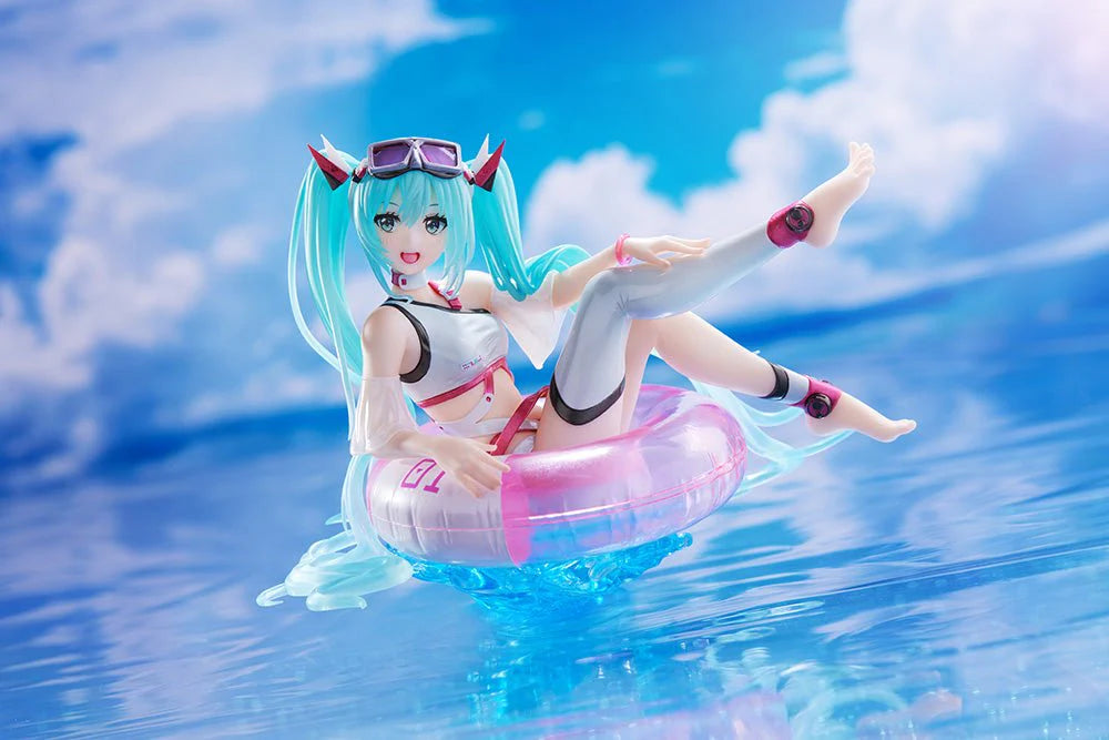 OPEN BOX Vocaloid Hatsune Miku Aqua Float figure