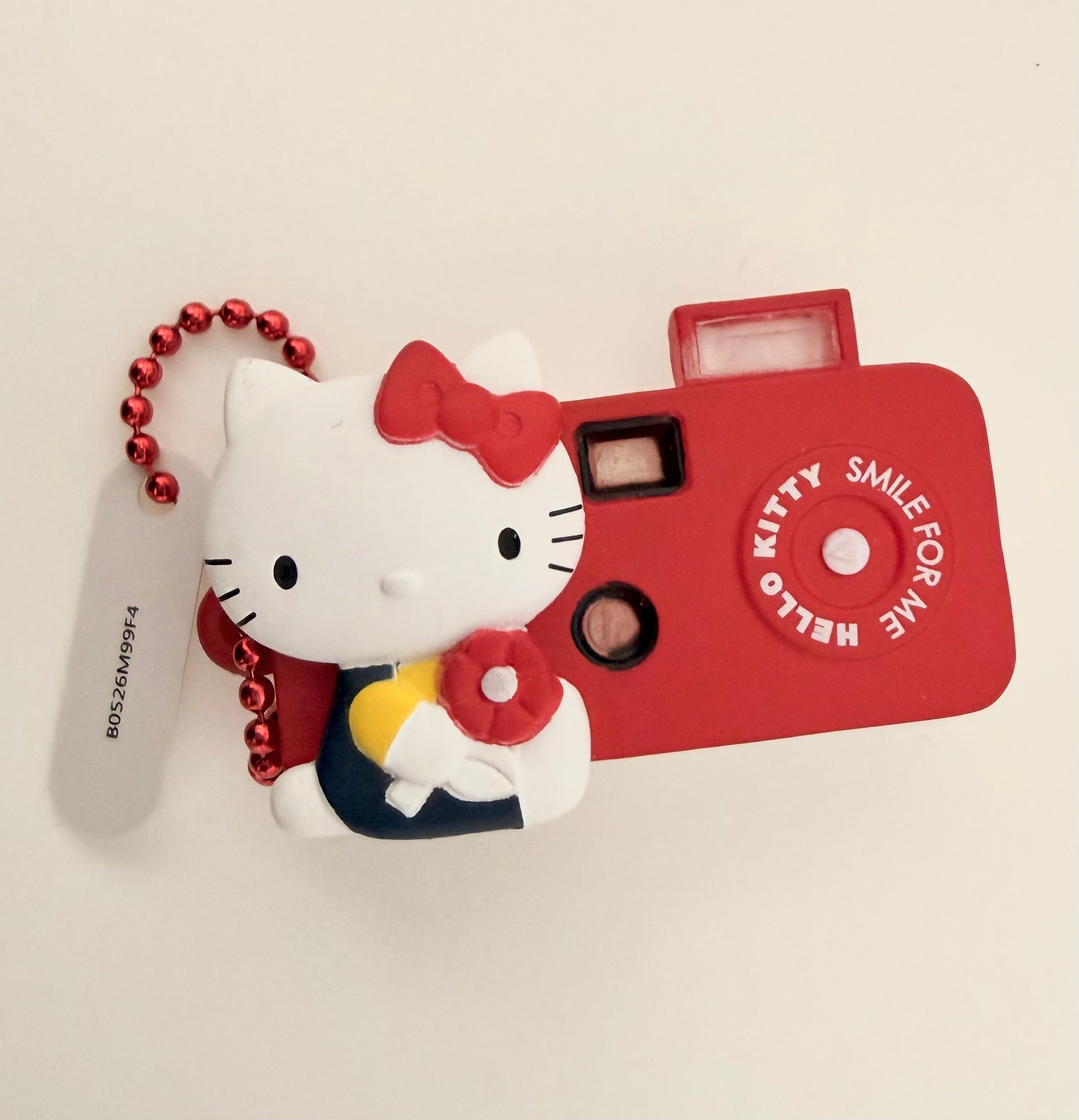 Sanrio Hello Kitty Retro Camera Official Gashapon Figure Keychain