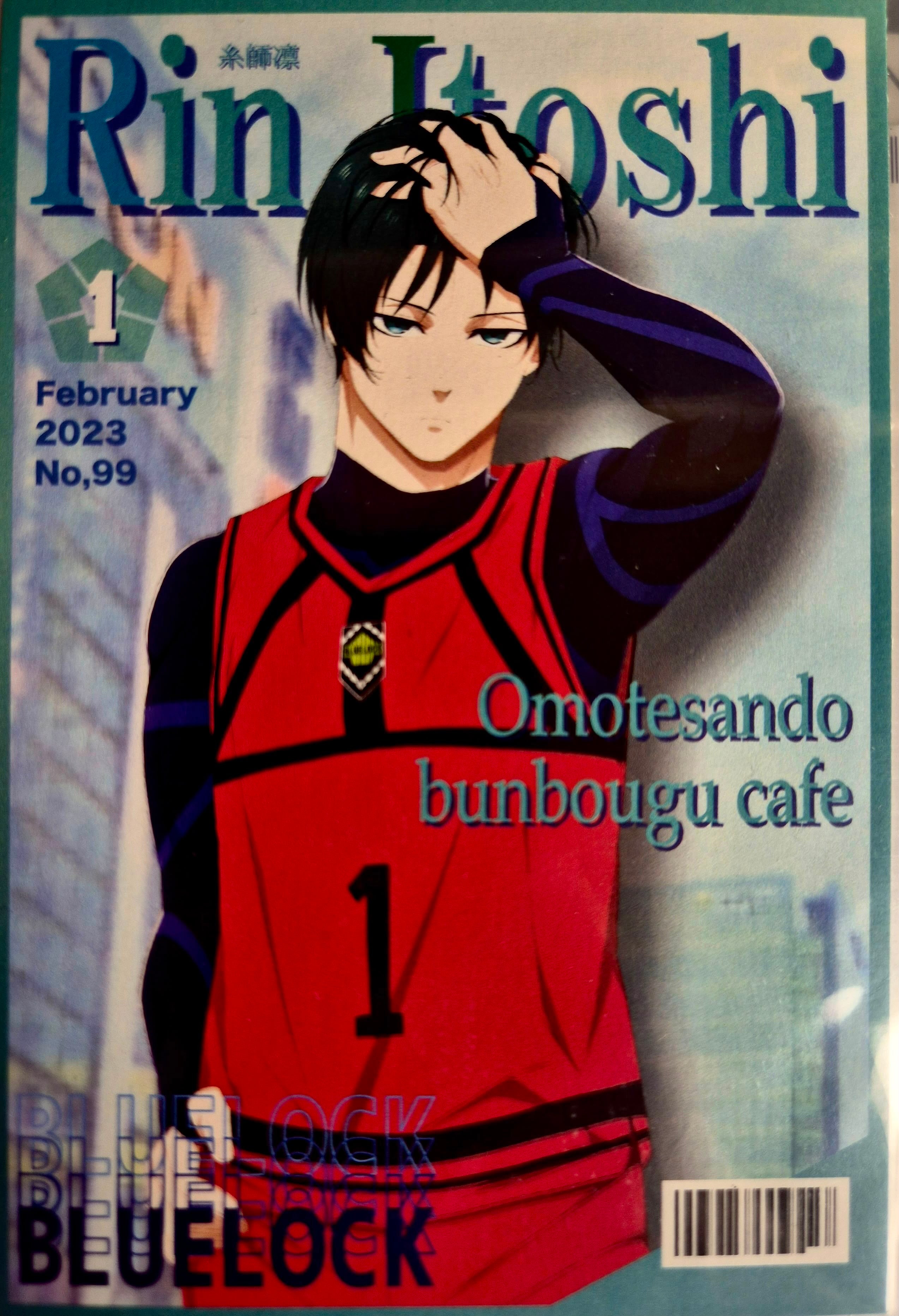 Blue Lock Official Collector Postcard 39 Rin Itoshi