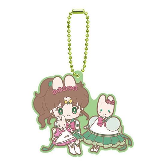 Sailor Moon x Sanrio 30th Anniversary Official Gashapon Rubber Keychain Vol.1