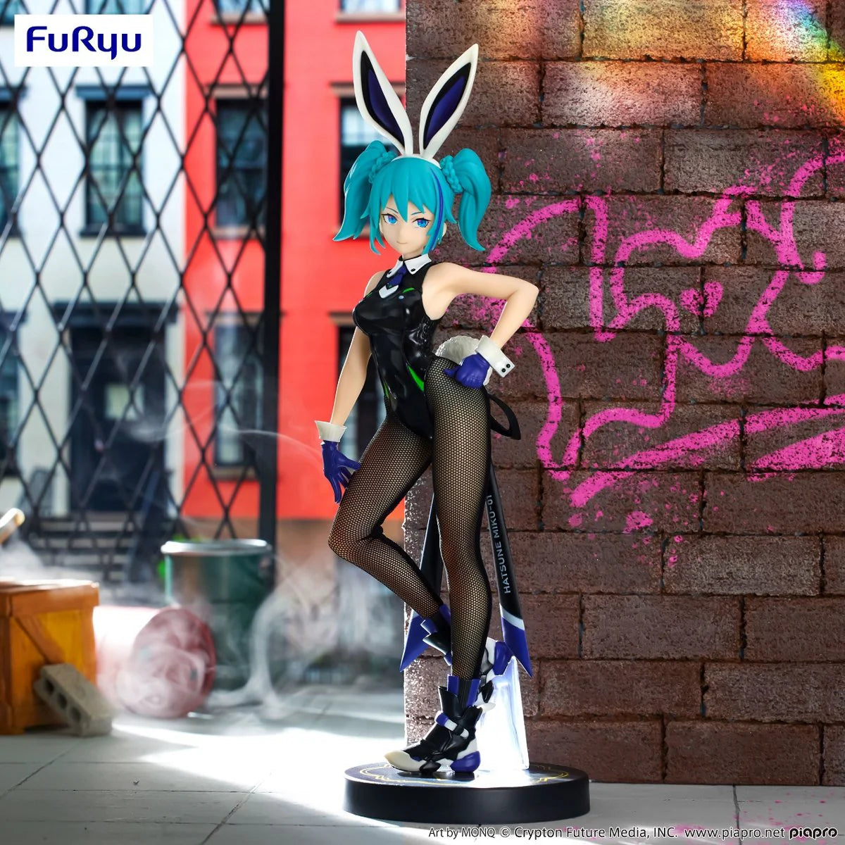 Vocaloid Hatsune Miku BiCute Bunnies Street Violet Color Ver. Figure FuRyu