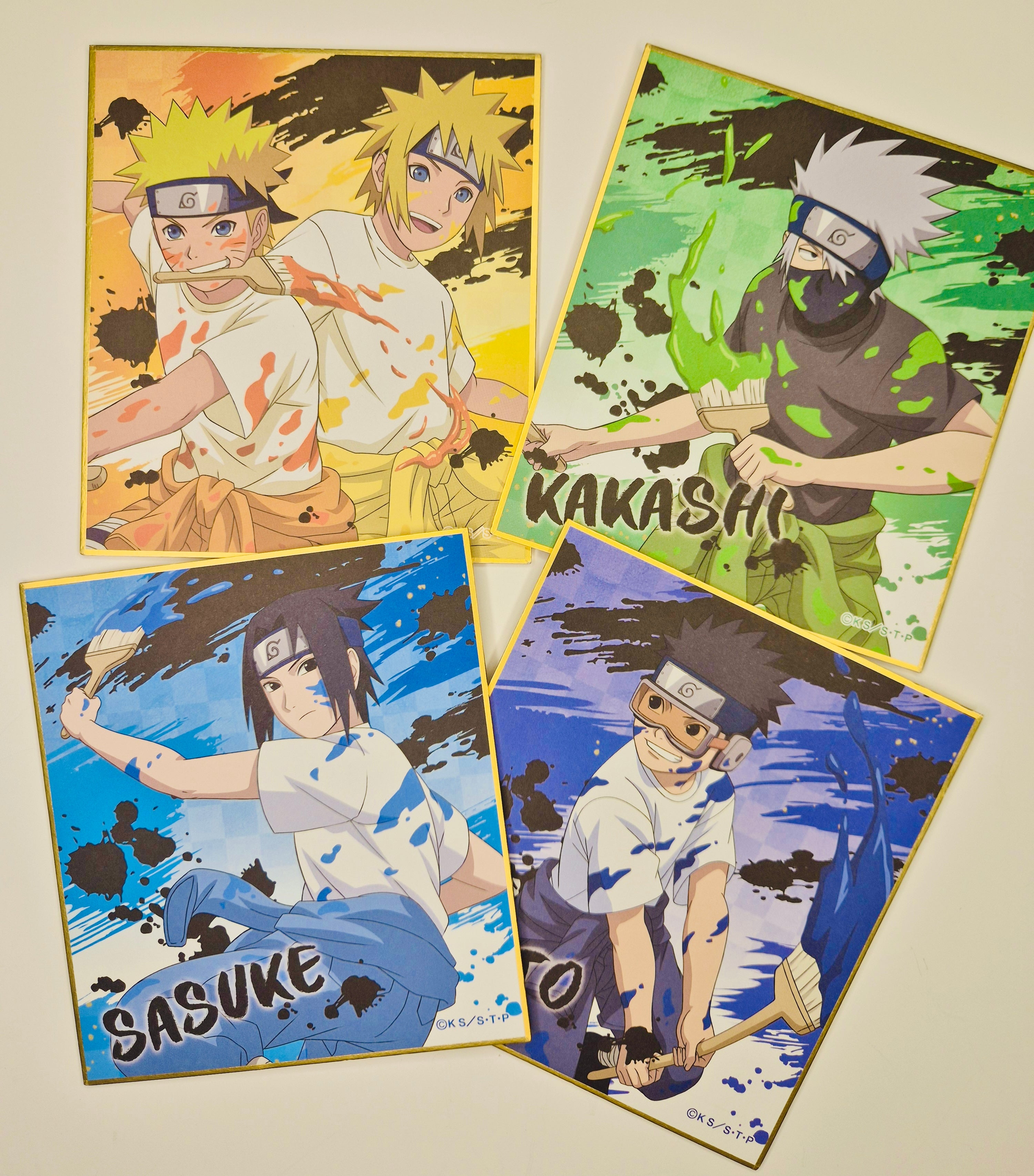 Naruto KamiAni TOUCH Collector Shikishi Prints JP