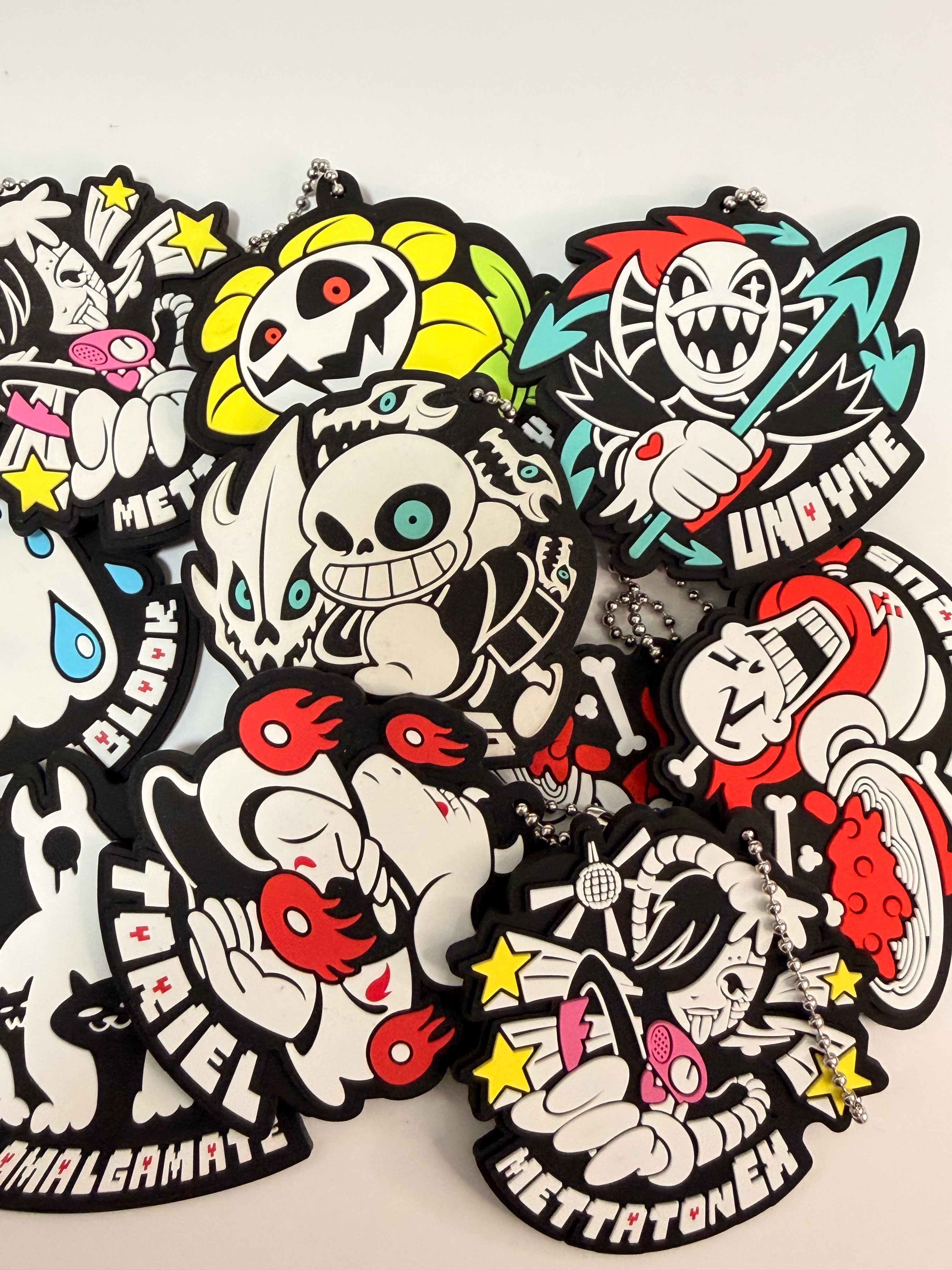 Undertale Collector Acrylic Keychain Gashapon