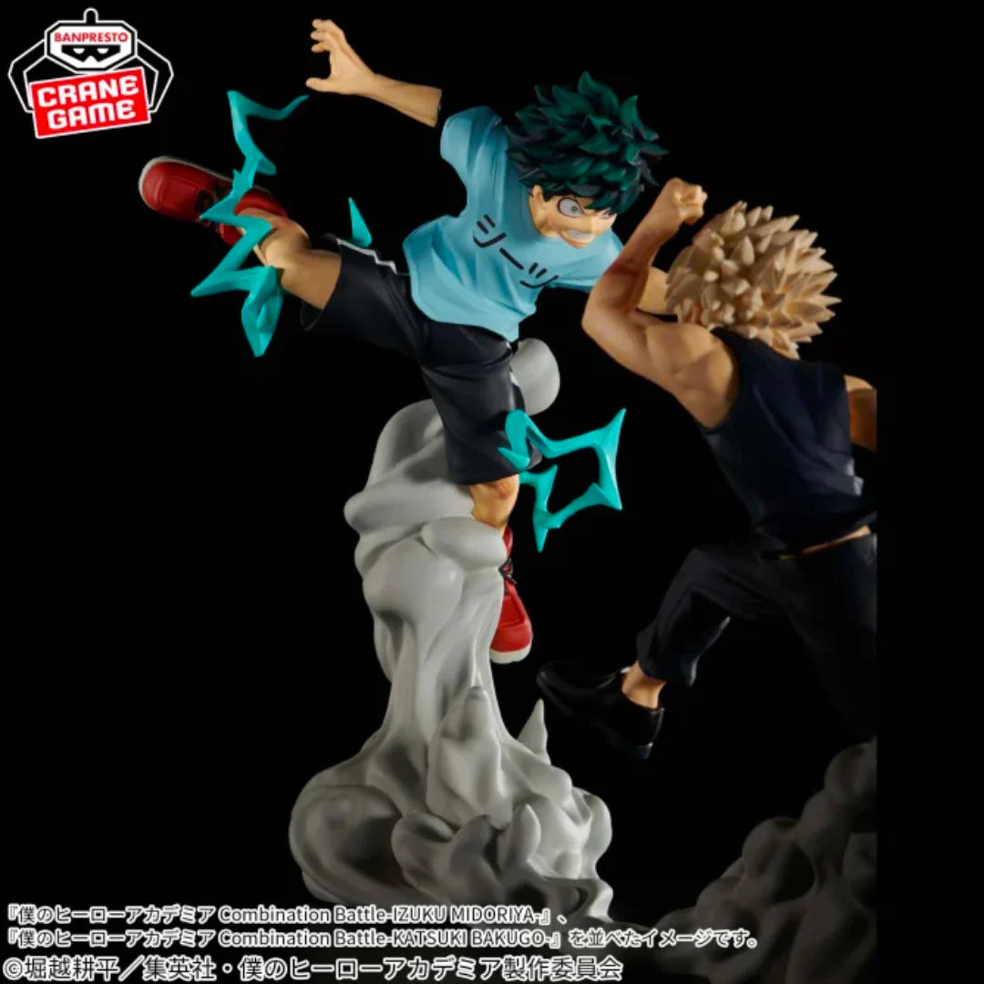 My Hero Academia Bakugo vs Midoriya Combat Battle figures set of 2