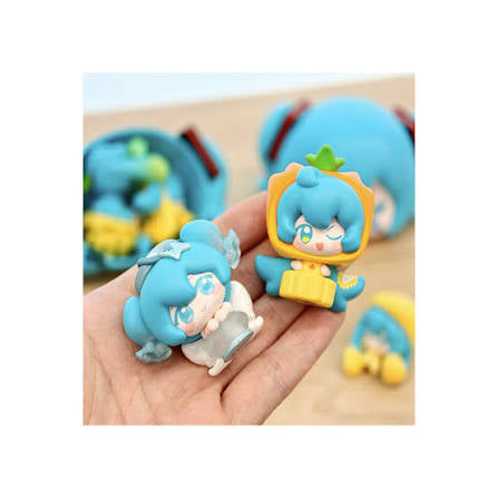Vocaloid Hatsune Miku Dopamine Qface Blind Box Mini Figures!