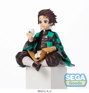 OPEN BOX Demon Slayer Tanjiro Noodle Stopper Eating figure by SEGA