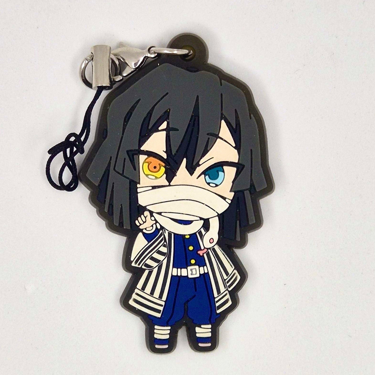Demon Slayer Official Obanai Rubber Keychain