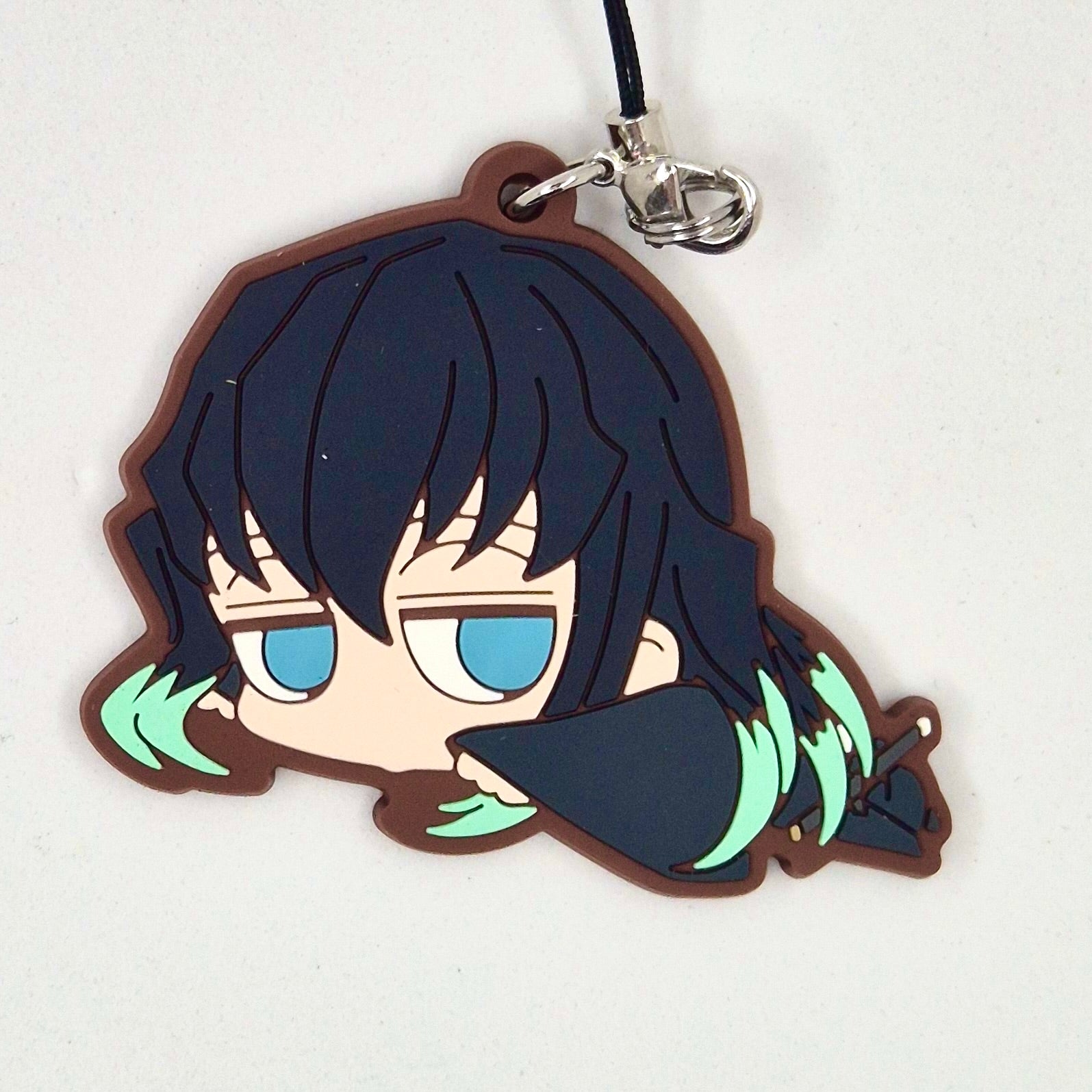 Demon Slayer Official Tokito Rubber Keychain