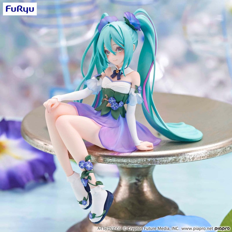 Vocaloid Hatsune Miku Flower Fairy Morning Glory Noodle Stopper figure by Furyu