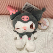 Sanrio x Mikko Donut Kuromi plush keychain JP