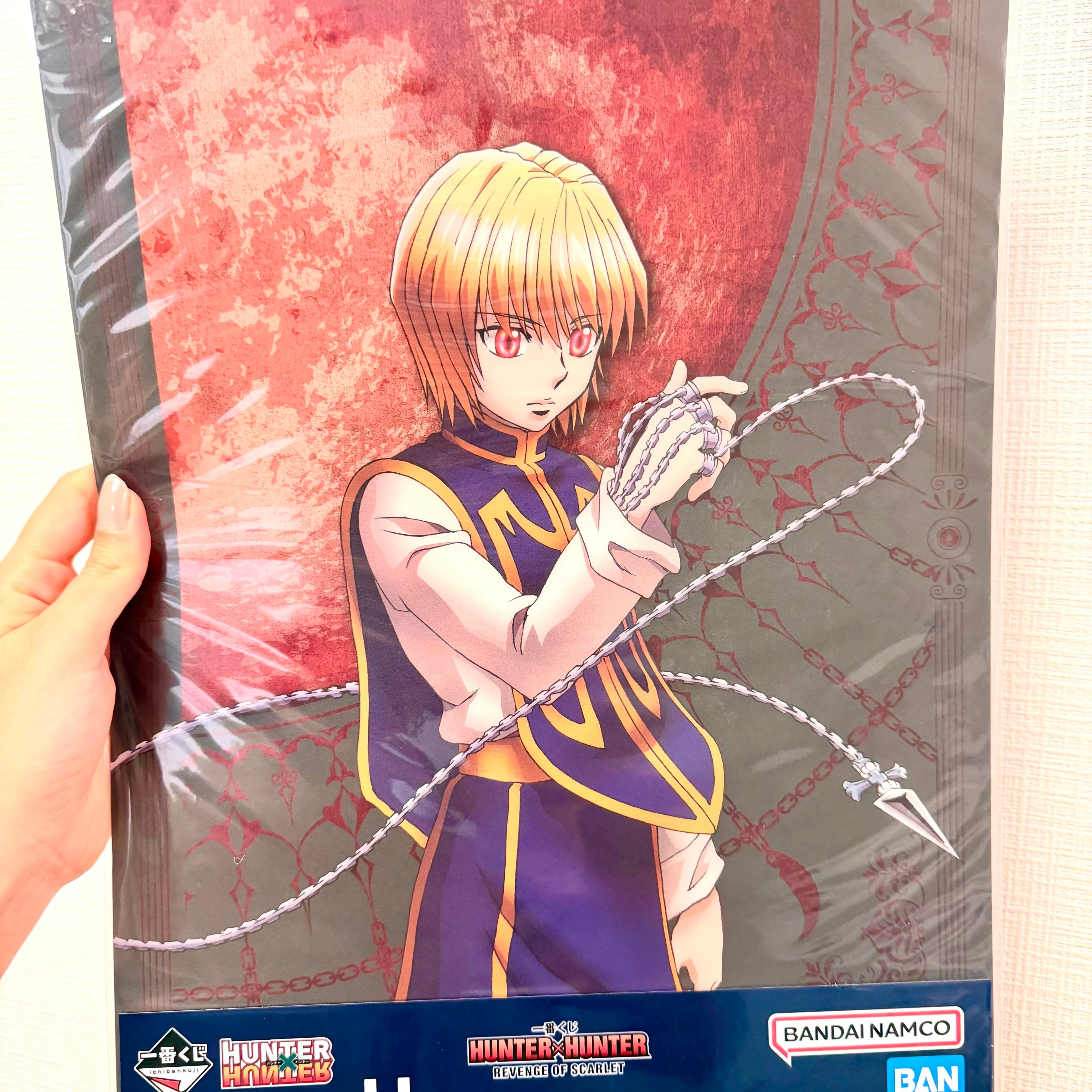 Hunter x Hunter Kurapika Ichiban Kuji Poster by Bandai Namco