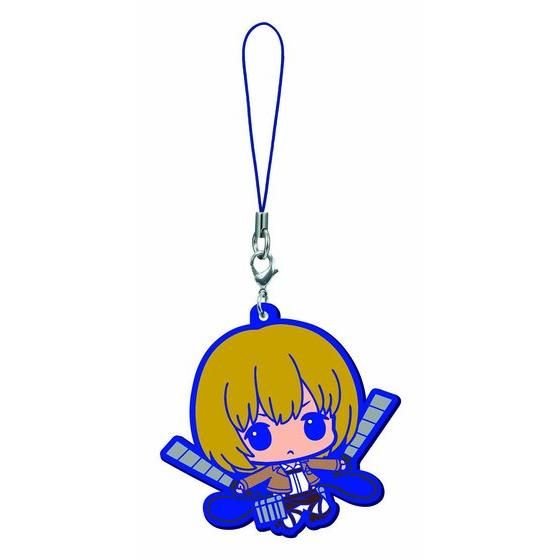 Attack on Titan Character Mascot Rubber Keychain 2014