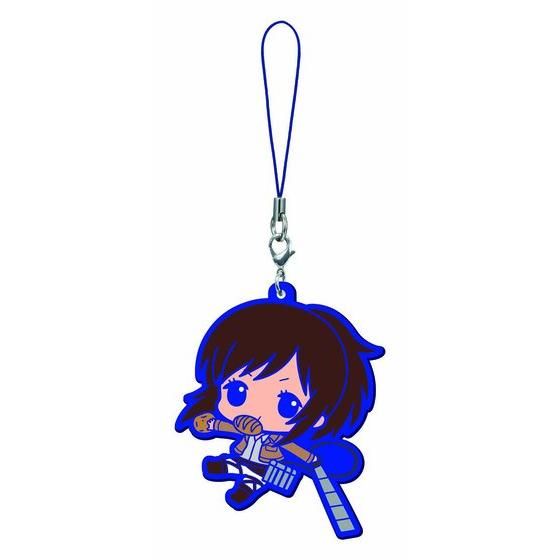 Attack on Titan Character Mascot Rubber Keychain 2014