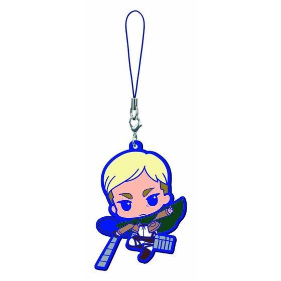Attack on Titan Character Mascot Rubber Keychain 2014
