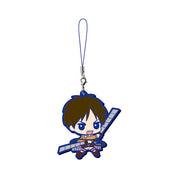 Attack on Titan Character Mascot Rubber Keychain 2017