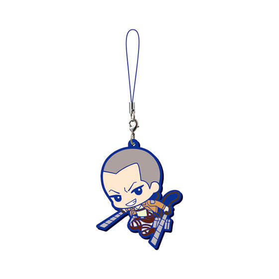 Attack on Titan Character Mascot Rubber Keychain 2017