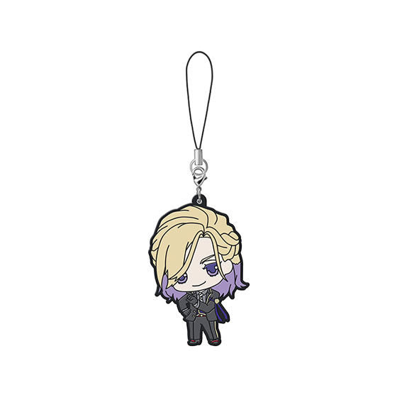 Twisted Wonderland Character Rubber Keychain Gashapon