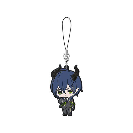 Twisted Wonderland Character Rubber Keychain Gashapon