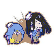 Blue Lock X Sanrio Character Mascot Rubber Keychain Special Collab Gashapon